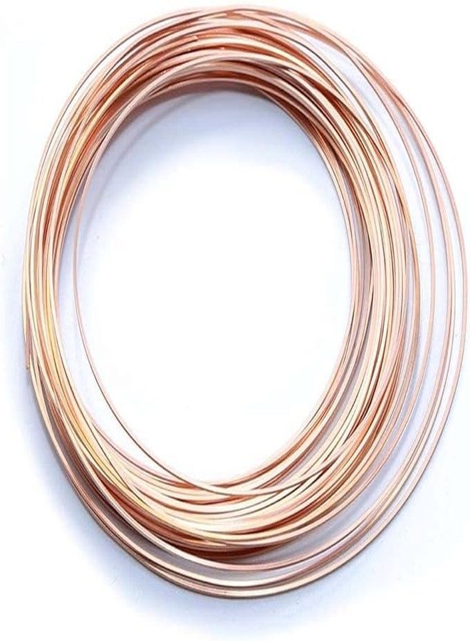 POWER HUB 10 Meter - 19 Gauge (1.02mm) Bare Copper Wire - 99.9% Pure - Dead Soft - Shiny - without Enameled - DIY Craft Jewellery - Image 1